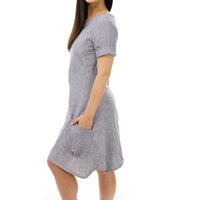 Agnes Blue Pocket Dress