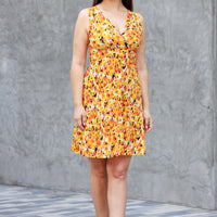 Yellow Fields of Flowers Sleeveless Cleopatra