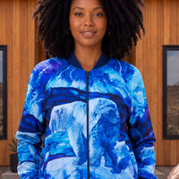 Polar Bear Bomber Jacket