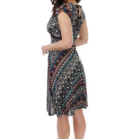 Hindu Stripes Veronica Lake Dress