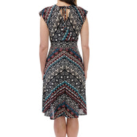 Hindu Stripes Veronica Lake Dress