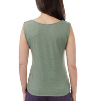 Purple and White Thistle Tank