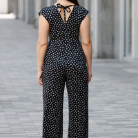Diamond Dots Veronica Lake Jumpsuit