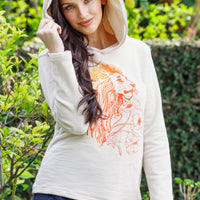 The Poppy and Lion Spirit Hoodie