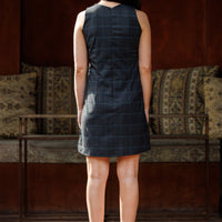 Gray Plaid Suiting 60's Mini