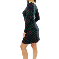 Long-Sleeve Cherry Ziggy Dress