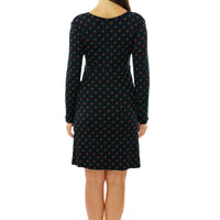 Long-Sleeve Cherry Ziggy Dress