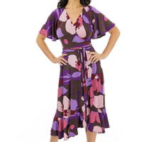 Plum Daisy Scarlet Dress
