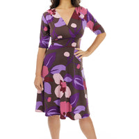 Plum Daisy Cleopatra Dress