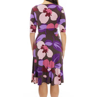 Plum Daisy Cleopatra Dress