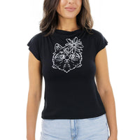 Pretty Kitty Cowl Top