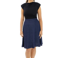 Denim Jersey Cleo Skirt