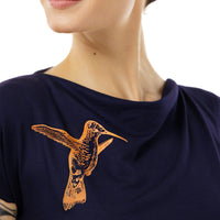 New Hummingbird Navy Cowl