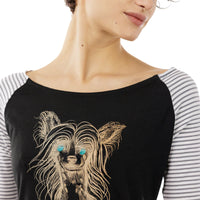 Eon the Dog Baseball Top