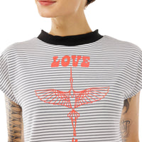 Love Is Power Ribbed Tee