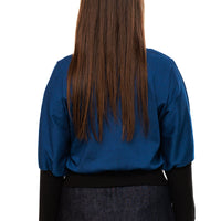 Blue Wendy Bomber Jacket