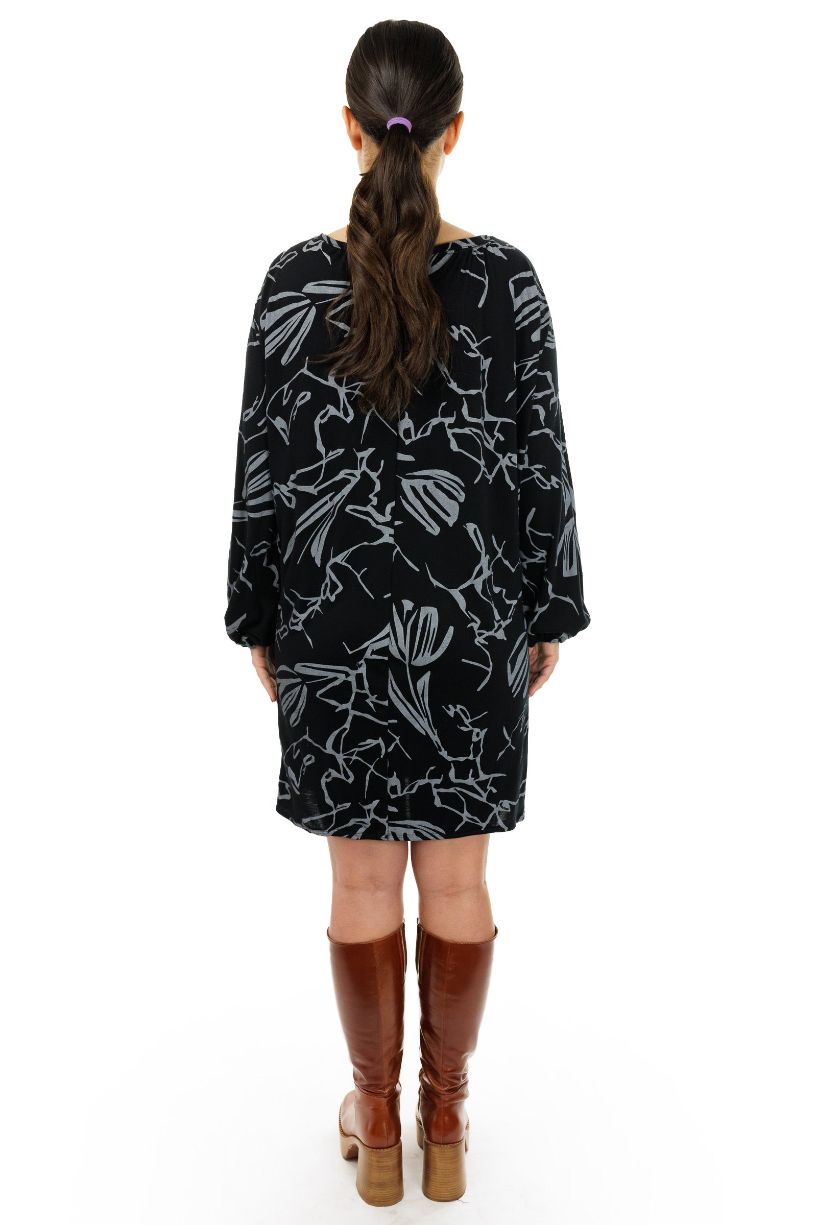 Gatherneck Blousy Tunic Dress – Matrushka