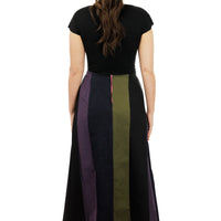Long Lines Piecework Pocket Skirt