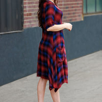 Autumn Plaid Agnes Dress
