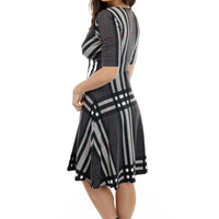 Black and White Plaid Cleopatra