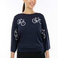 Bounty of Bikes Dolman Top