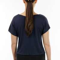 Navy Pine Not so Crop Top