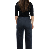 Dark Denim Pocket Trousers