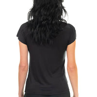 Electric Jellyfish Cowl Neck Top