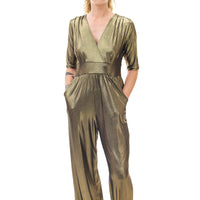 Gold Cleo Jumpsuit