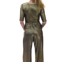 Gold Cleo Jumpsuit