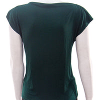 Green Hare Cowl Neck T-shirt