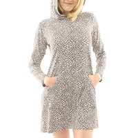 Baby Cheetah Hoodie Dress