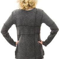 Grey Beuys Stitched Sweater