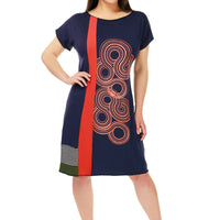 Patchwork circles T-Shirt Tunic