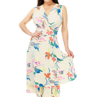 Playful Pastel Sleeveless Cleopatra