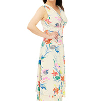 Playful Pastel Sleeveless Cleopatra