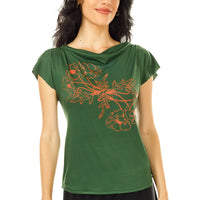 Olive Poppy T-shirt