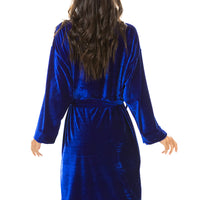 Blue Velvet Robe