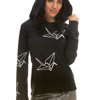 Origami Crane Hoodie