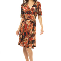 Desert Palette Wrap Dress