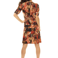 Desert Palette Wrap Dress