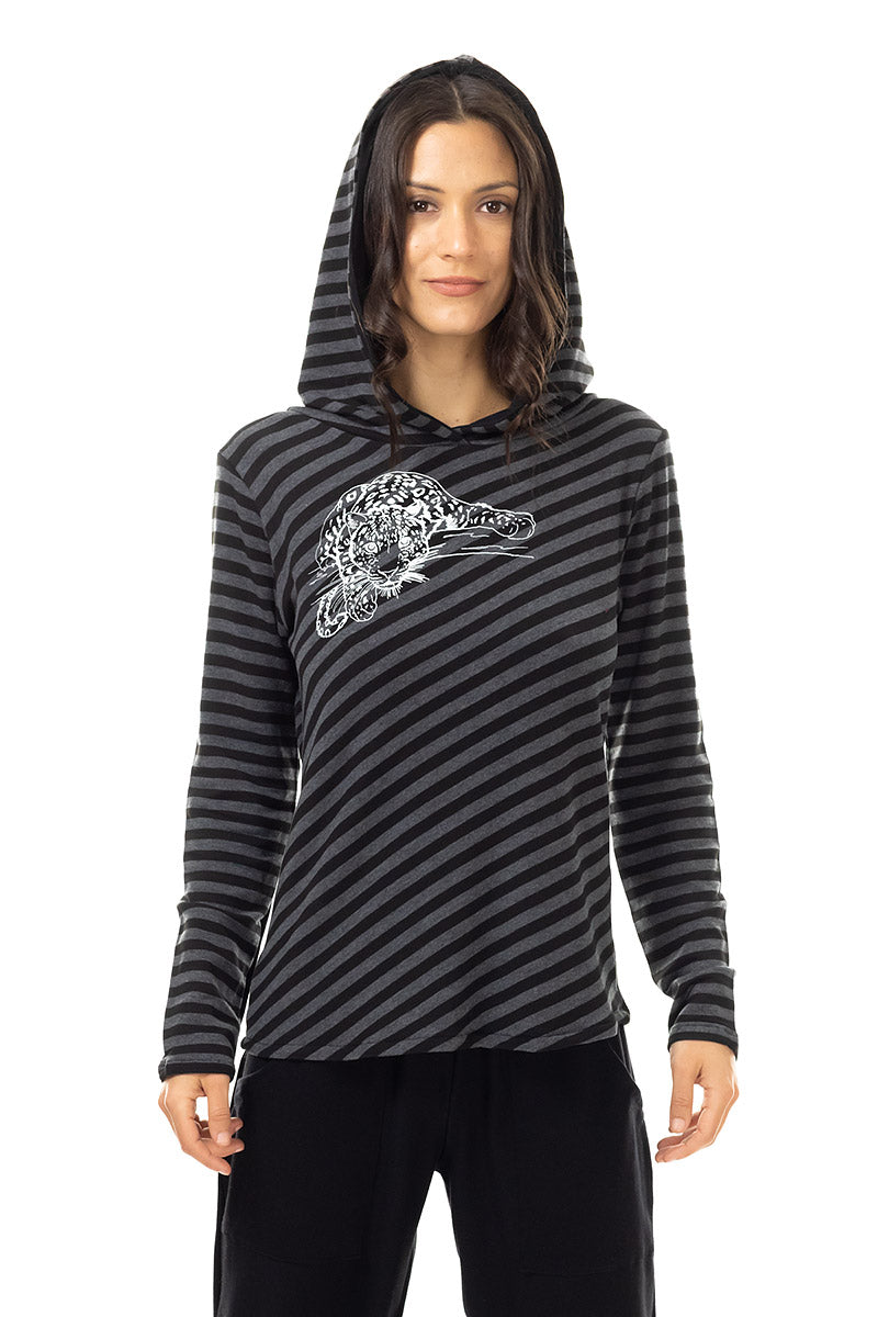 Cheetah discount hoodie women's