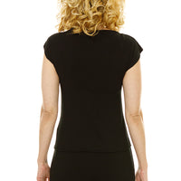 Naughty Racoon Cowl Neck T-Shirt