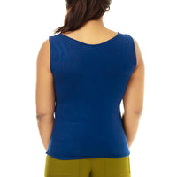 Blue and Orange Circles Tank