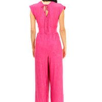 Magenta Veronica Lake Jumpsuit