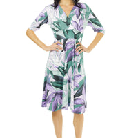 Lavender Lily Veronica Lake with Sleeves