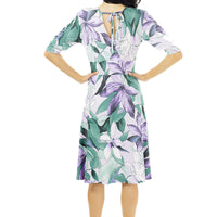 Lavender Lily Veronica Lake with Sleeves