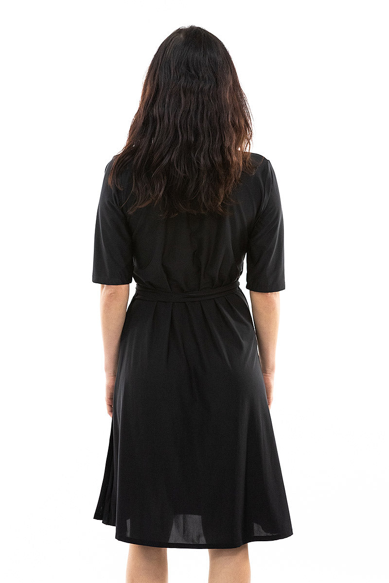 Classic Black Wrap Dress M (8 - 10) Classic Black Wrap Dress M (8 - 10)
