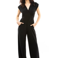 Veronica Lake Black Jumpsuit