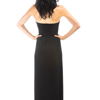 Classic Black Farrah Halter Dress